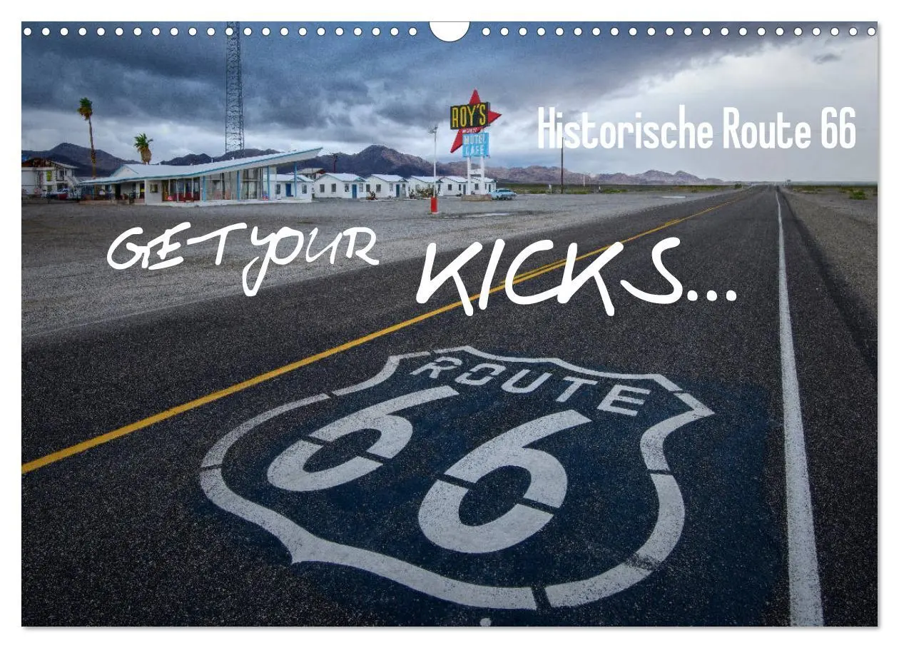 Cover: 9783435109326 | Route 66 (Wandkalender 2025 DIN A3 quer), CALVENDO Monatskalender