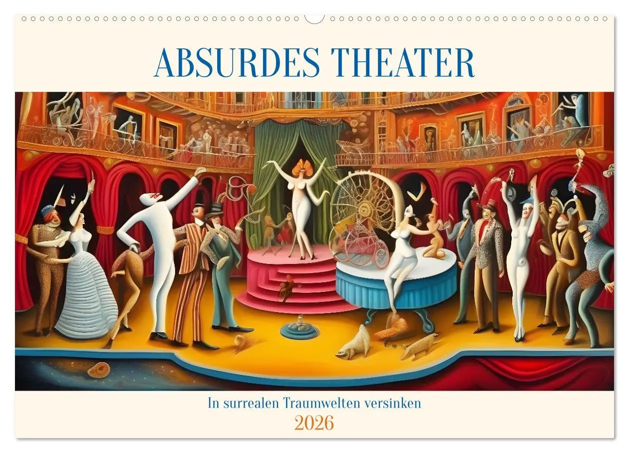 Cover: 9783457299326 | Absurdes Theater - In surrealen Traumwelten versinken (Wandkalender...