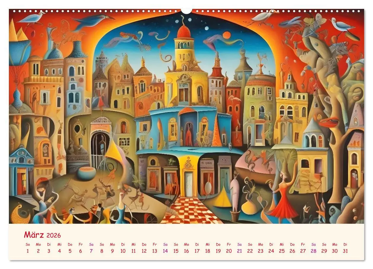 Bild: 9783457299326 | Absurdes Theater - In surrealen Traumwelten versinken (Wandkalender...