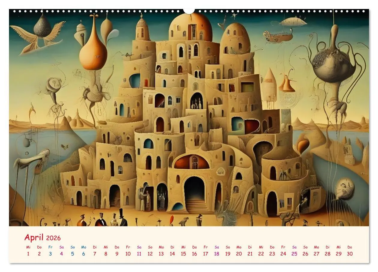 Bild: 9783457299326 | Absurdes Theater - In surrealen Traumwelten versinken (Wandkalender...