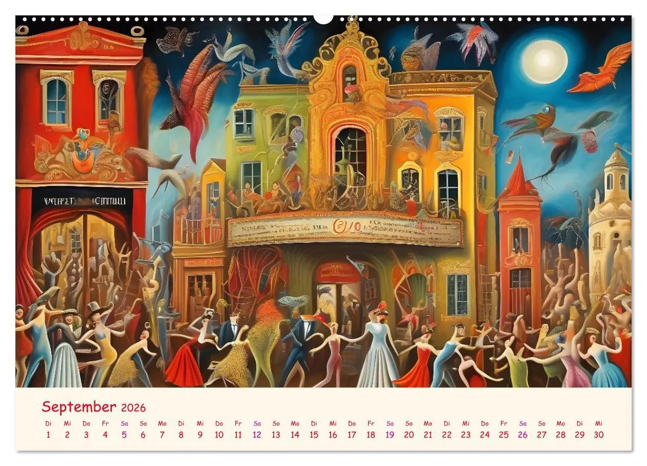 Bild: 9783457299326 | Absurdes Theater - In surrealen Traumwelten versinken (Wandkalender...