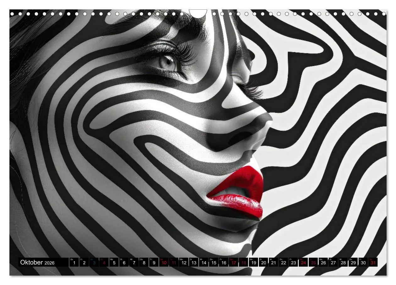 Bild: 9783457369326 | Faszination Bodypainting (Wandkalender 2026 DIN A3 quer), CALVENDO...