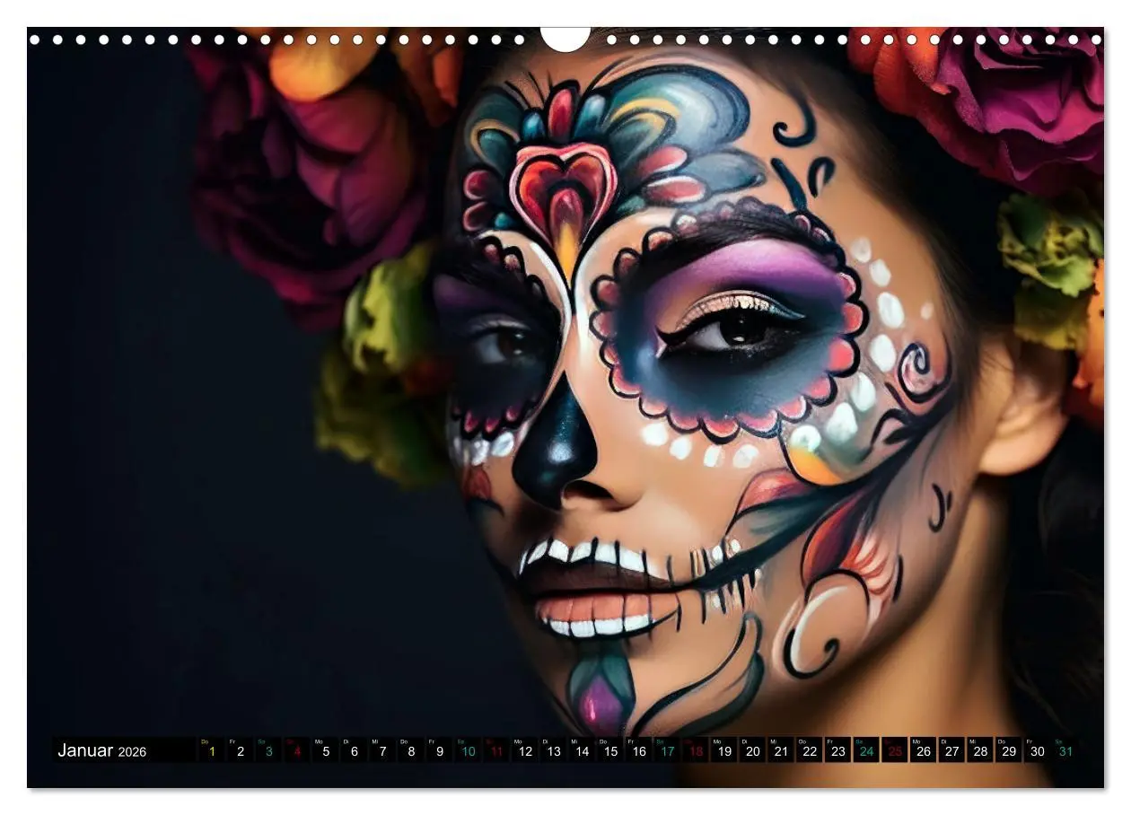 Bild: 9783457369326 | Faszination Bodypainting (Wandkalender 2026 DIN A3 quer), CALVENDO...
