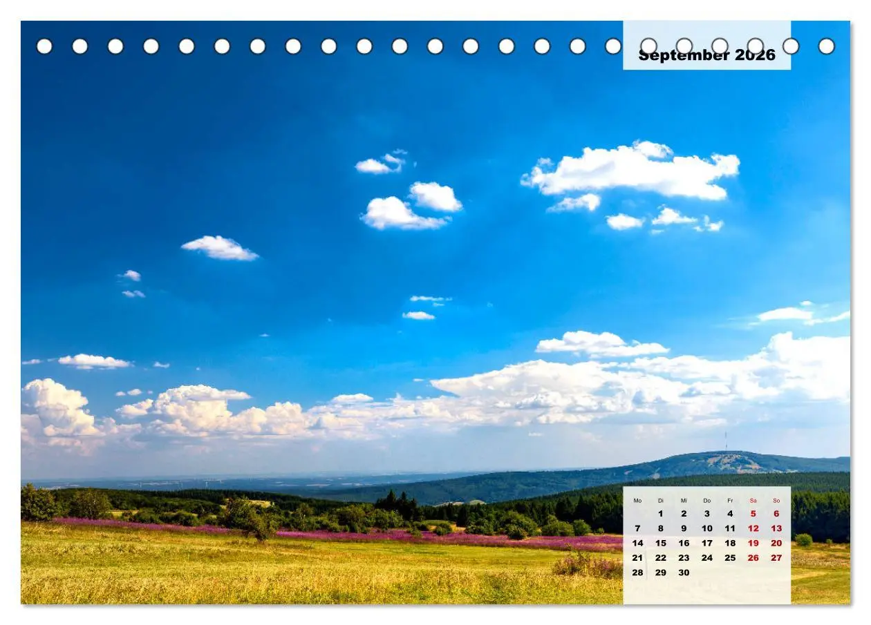 Bild: 9783457819326 | Rhöner Röschen - ein Sommermärchen in der Hochrhön (Tischkalender...