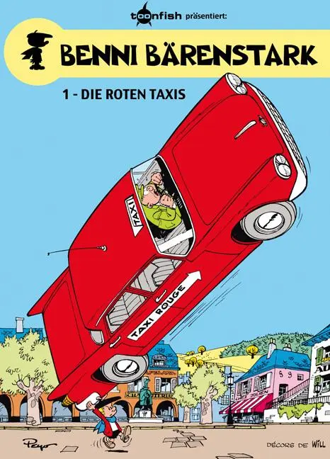 Cover: 9783868699326 | Benni Bärenstark 01. Die roten Taxis | Peyo | Buch | 48 S. | Deutsch