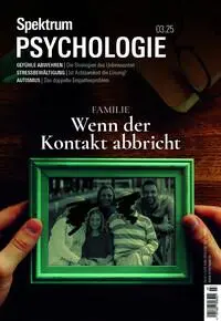 Cover: 9783958929326 | Spektrum Psychologie 3/2025 Familie - Wenn der Kontakt abbricht | Buch