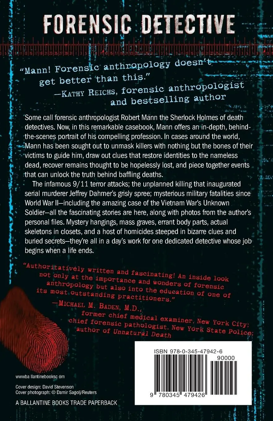 Rückseite: 9780345479426 | Forensic Detective | How I Cracked the World's Toughest Cases | Buch