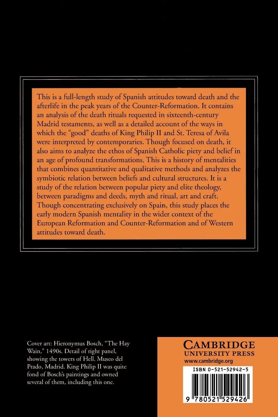 Rückseite: 9780521529426 | From Madrid to Purgatory | Carlos Eire (u. a.) | Taschenbuch | 2002