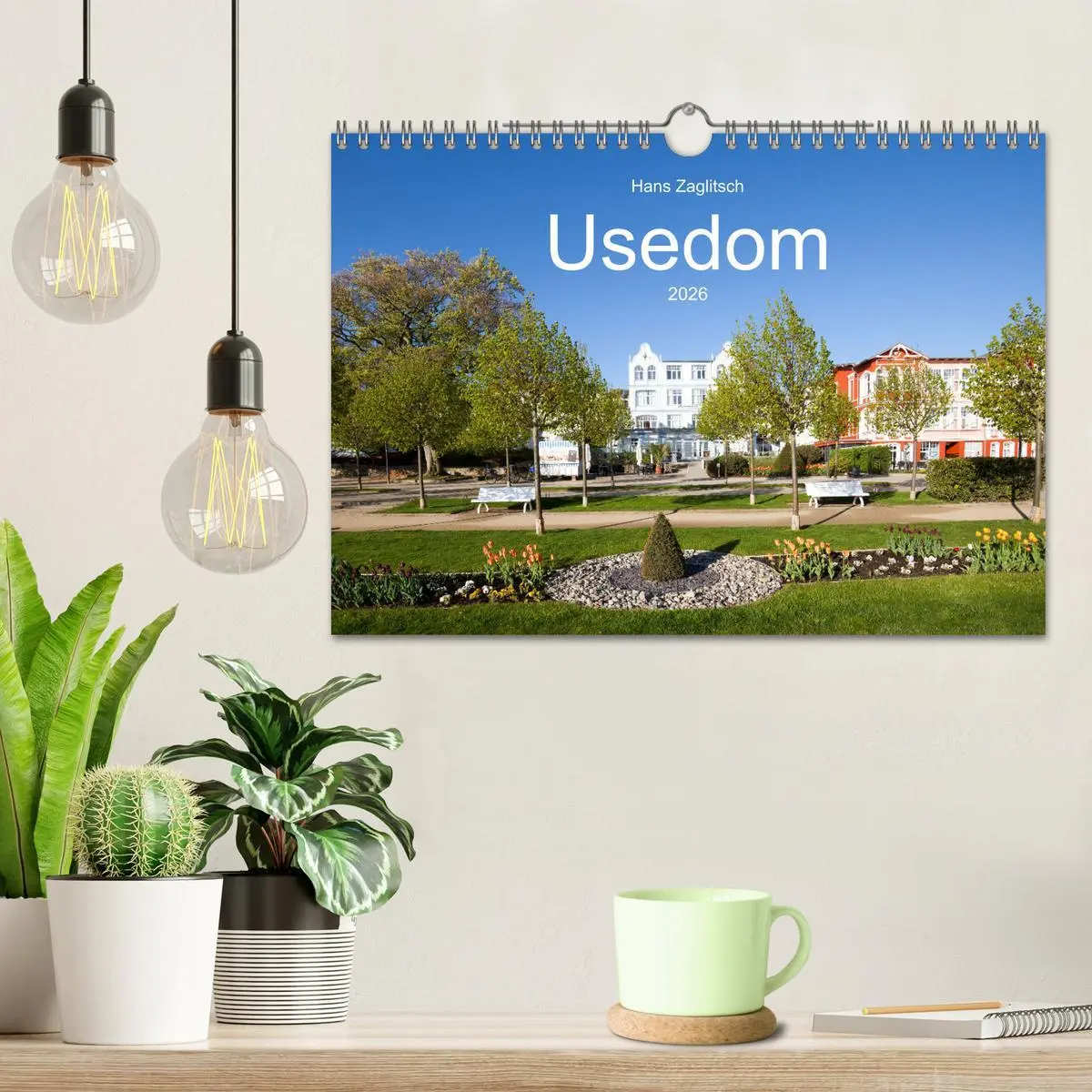 Bild: 9783457289426 | Usedom (Wandkalender 2026 DIN A4 quer), CALVENDO Monatskalender | 2026