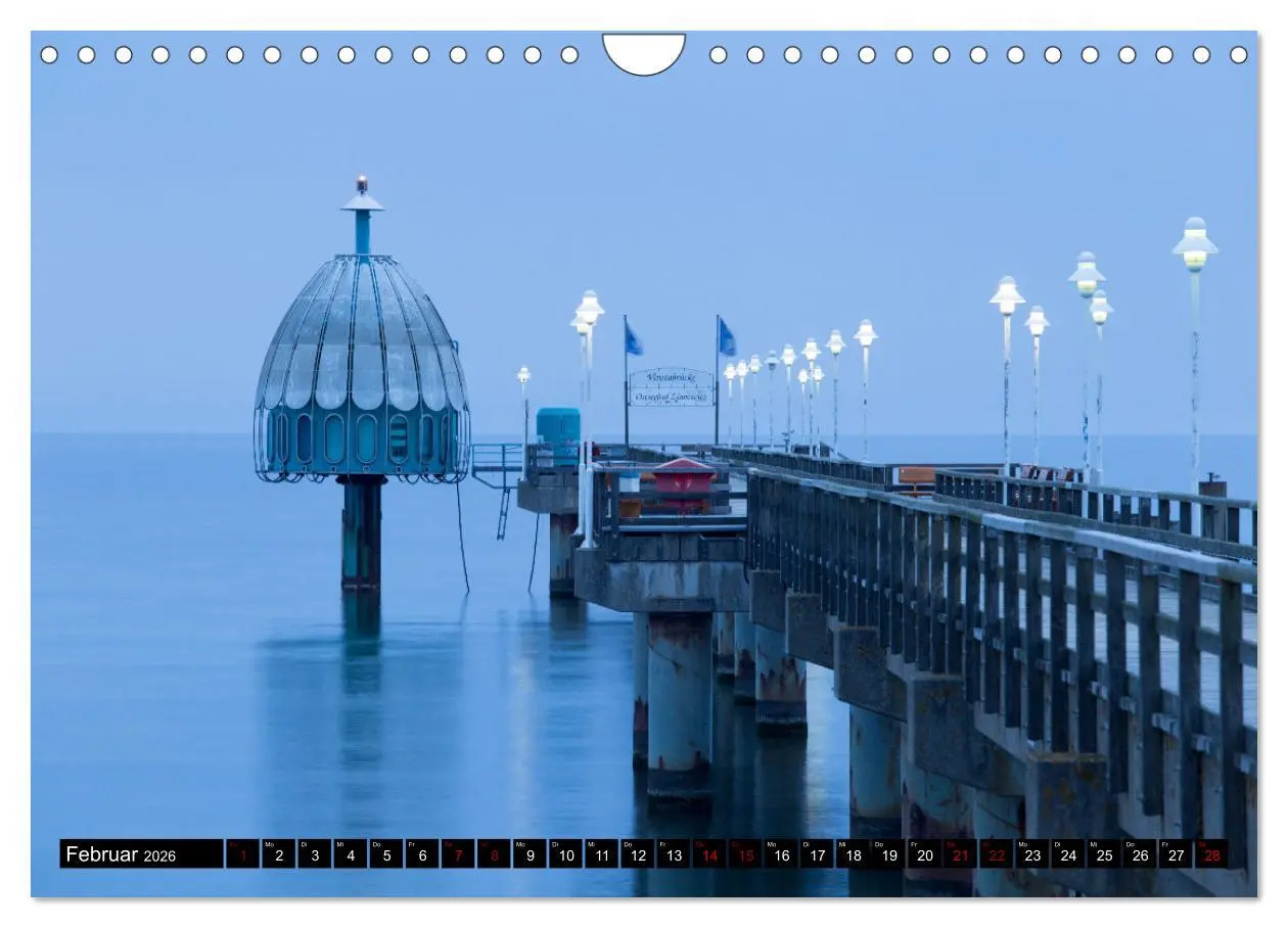 Bild: 9783457289426 | Usedom (Wandkalender 2026 DIN A4 quer), CALVENDO Monatskalender | 2026
