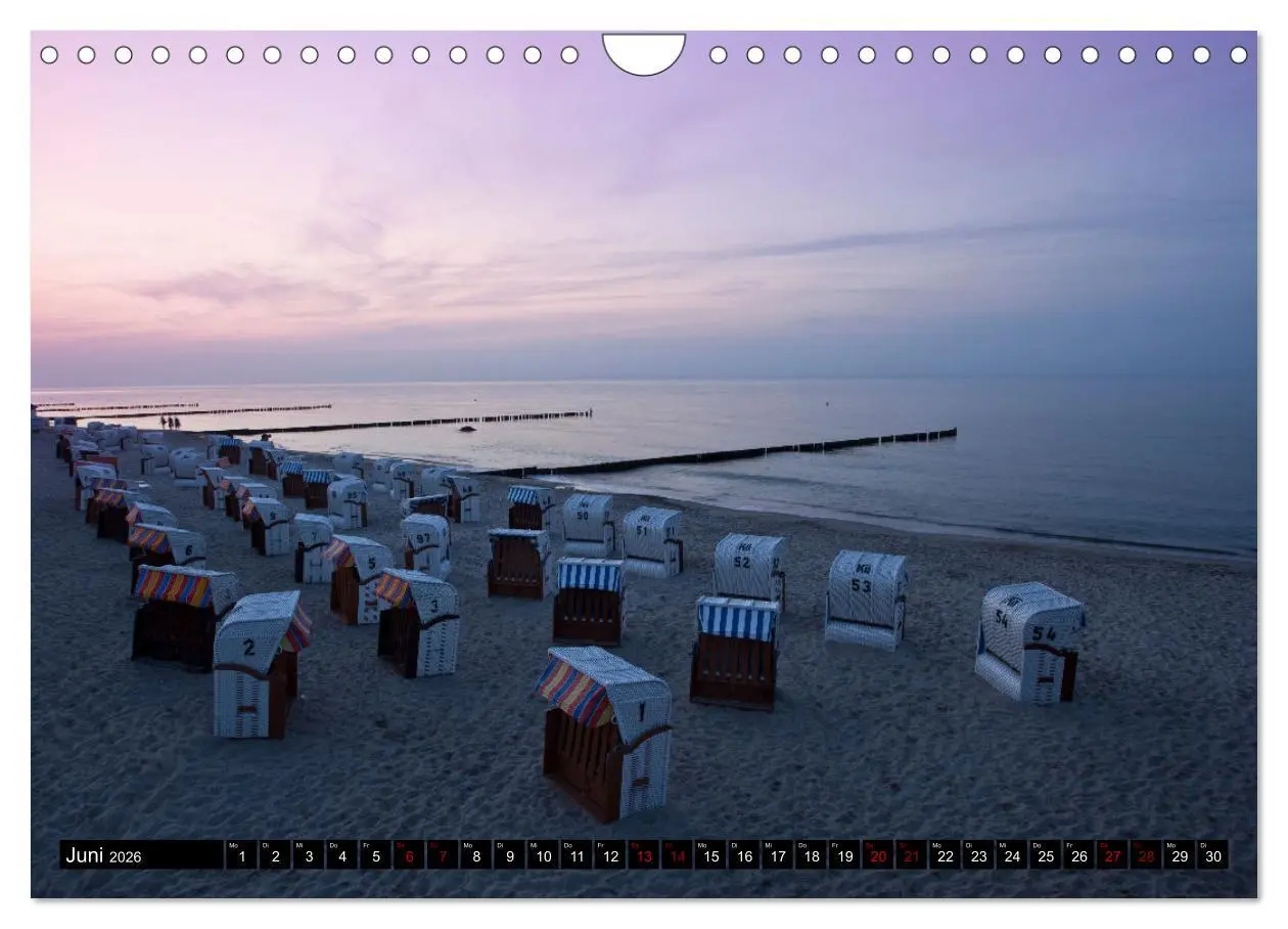 Bild: 9783457289426 | Usedom (Wandkalender 2026 DIN A4 quer), CALVENDO Monatskalender | 2026