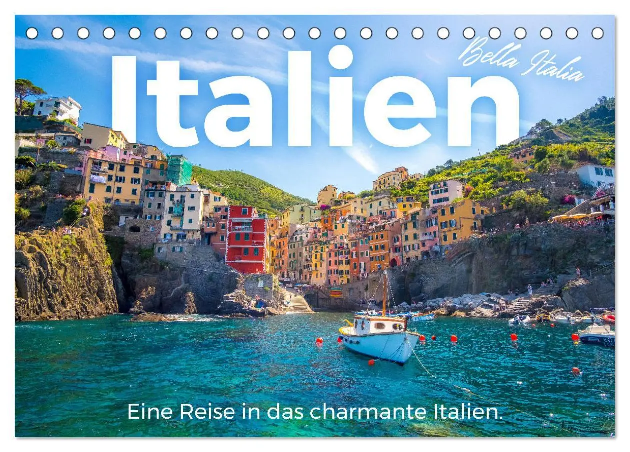 Cover: 9783457599426 | Italien - Eine Reise in das charmante Italien. (Tischkalender 2026...