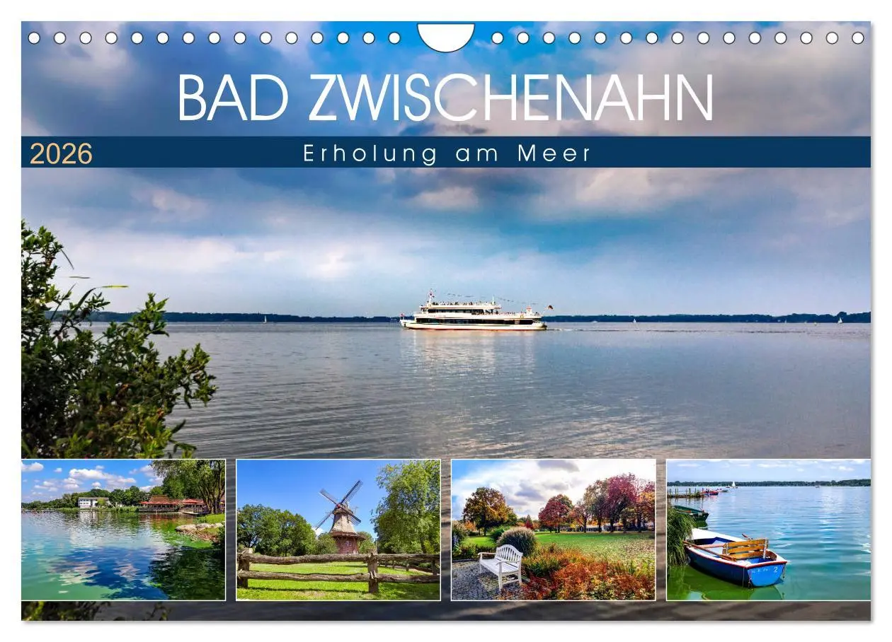 Cover: 9783457739426 | Bad Zwischenahn - Erholung am Meer (Wandkalender 2026 DIN A4 quer),...