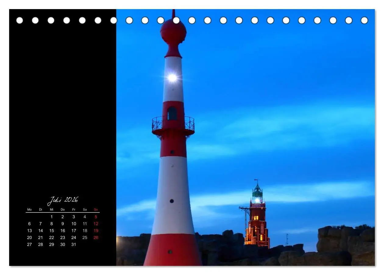 Bild: 9783516209426 | Bremerhaven Nights (Tischkalender 2026 DIN A5 quer), CALVENDO...