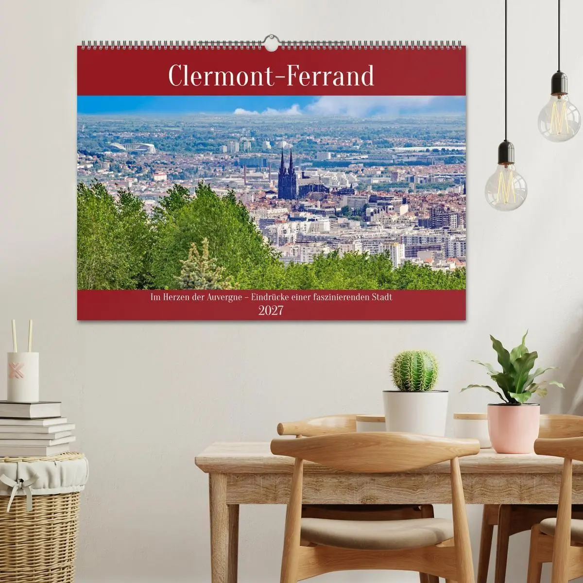 Bild: 9783594289426 | Clermont-Ferrand (Wandkalender 2027 DIN A2 quer), CALVENDO...
