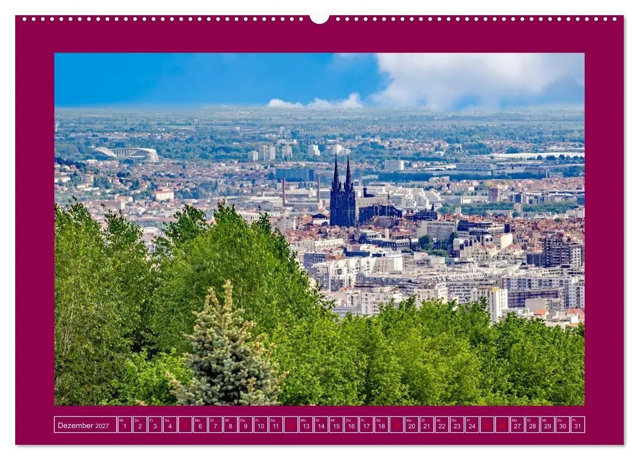 Bild: 9783594289426 | Clermont-Ferrand (Wandkalender 2027 DIN A2 quer), CALVENDO...