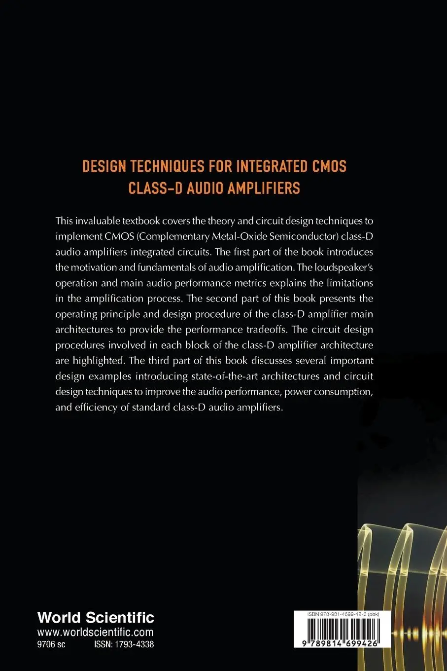 Rückseite: 9789814699426 | DESIGN TECHNIQUES INTEGRATED CMOS CLASS-D AUDIO AMPLIFIERS | Buch