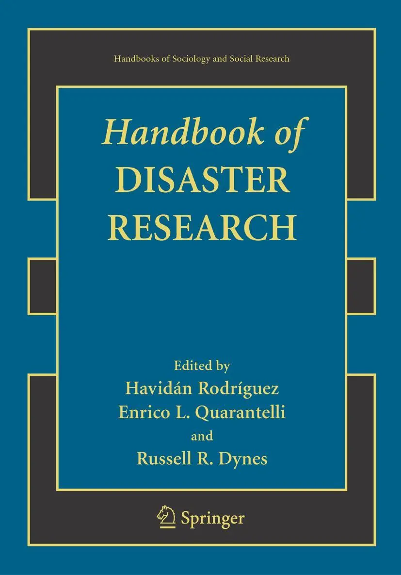 Cover: 9780387739526 | Handbook of Disaster Research | Havidan Rodriguez (u. a.) | Buch