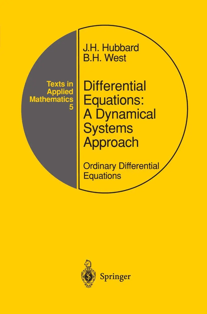 Cover: 9781461269526 | Differential Equations: A Dynamical Systems Approach | West (u. a.)
