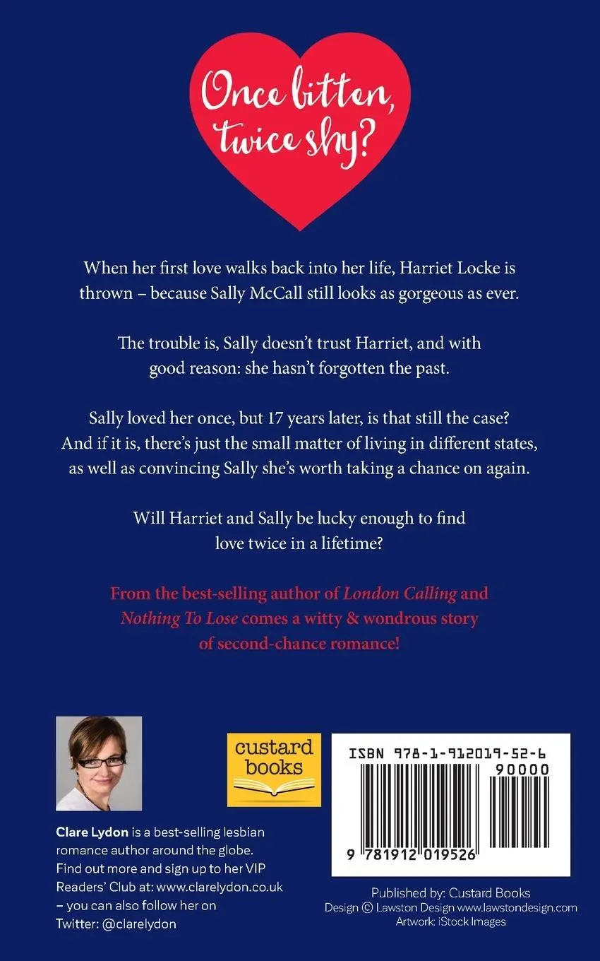 Rückseite: 9781912019526 | Twice In A Lifetime | Clare Lydon | Taschenbuch | Englisch | 2017