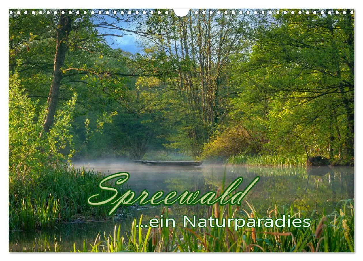 Cover: 9783457349526 | Spreewald - Ein Naturparadies (Wandkalender 2026 DIN A3 quer),...