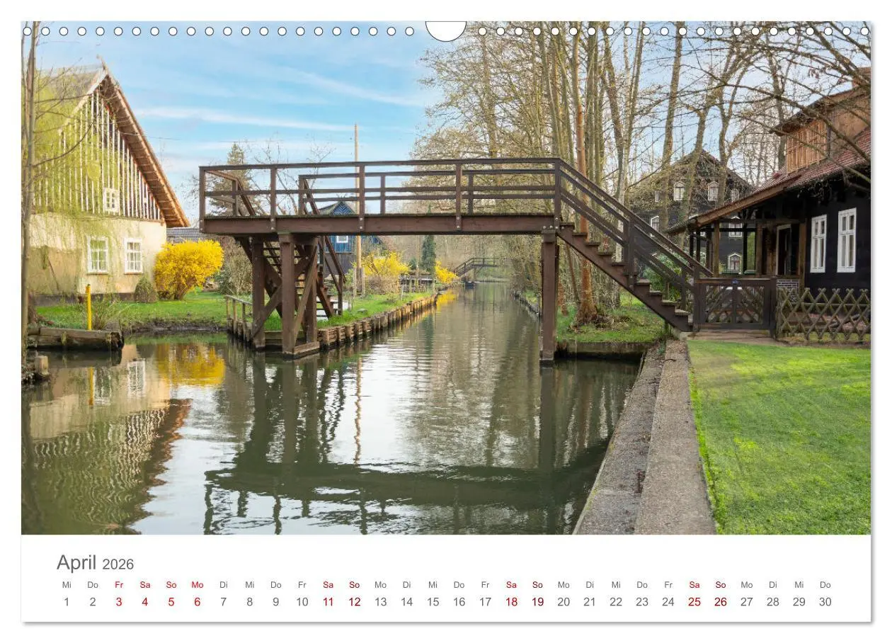 Bild: 9783457349526 | Spreewald - Ein Naturparadies (Wandkalender 2026 DIN A3 quer),...