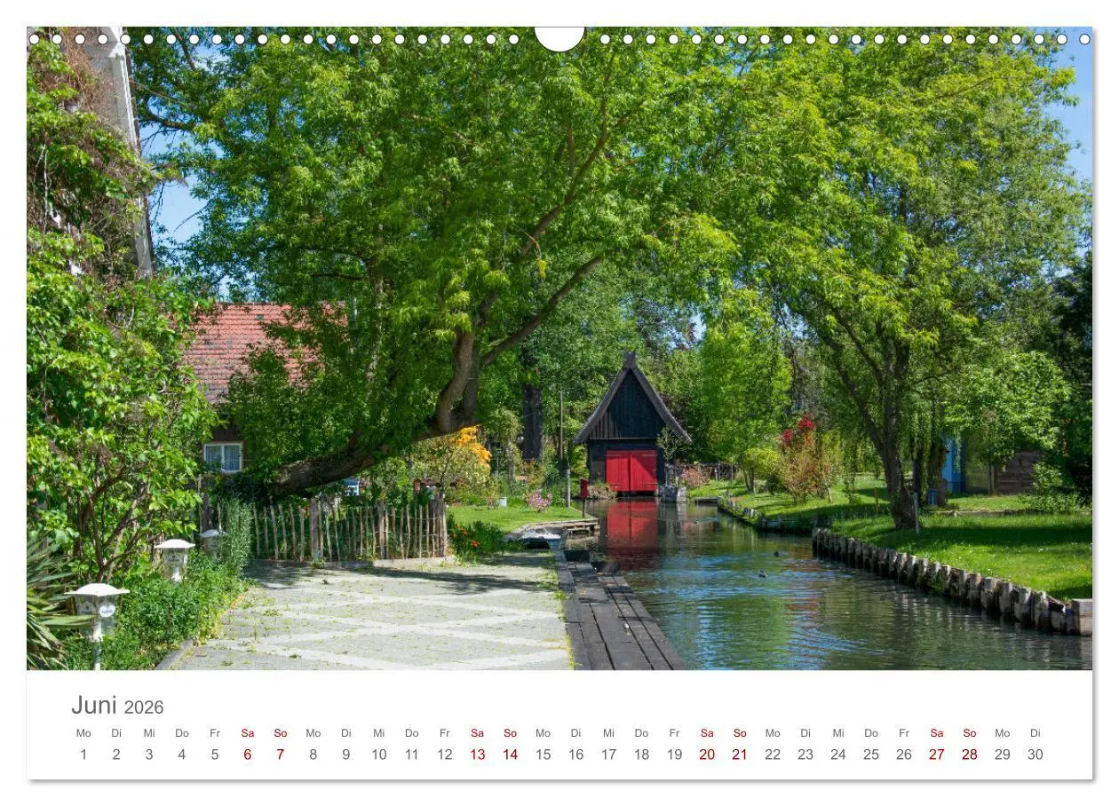 Bild: 9783457349526 | Spreewald - Ein Naturparadies (Wandkalender 2026 DIN A3 quer),...