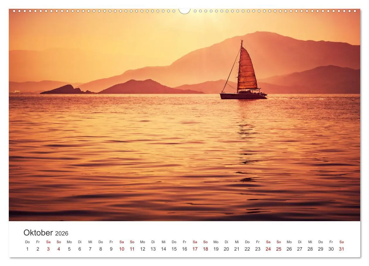 Bild: 9783457419526 | Segeln - Die Freiheit genießen. (hochwertiger Premium Wandkalender...