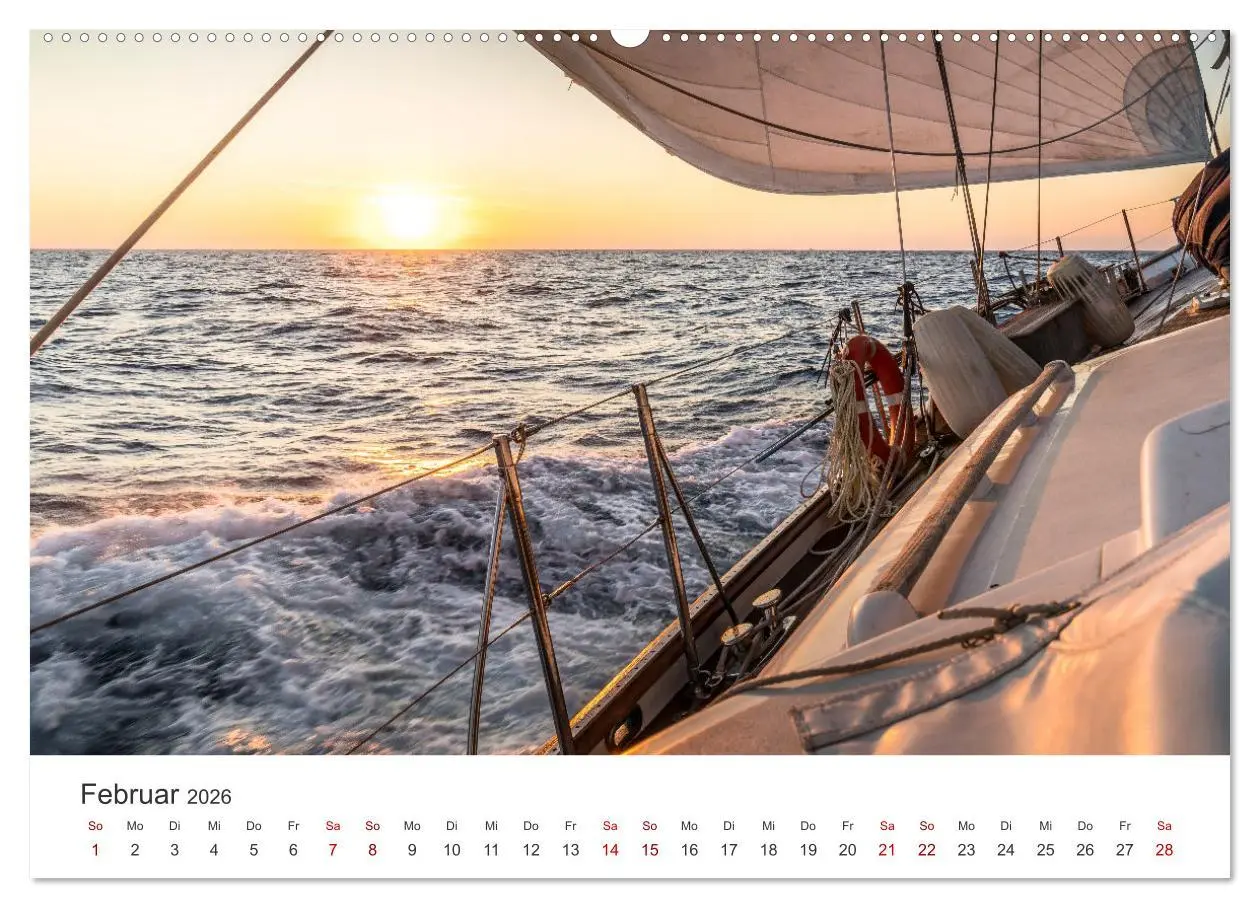 Bild: 9783457419526 | Segeln - Die Freiheit genießen. (hochwertiger Premium Wandkalender...