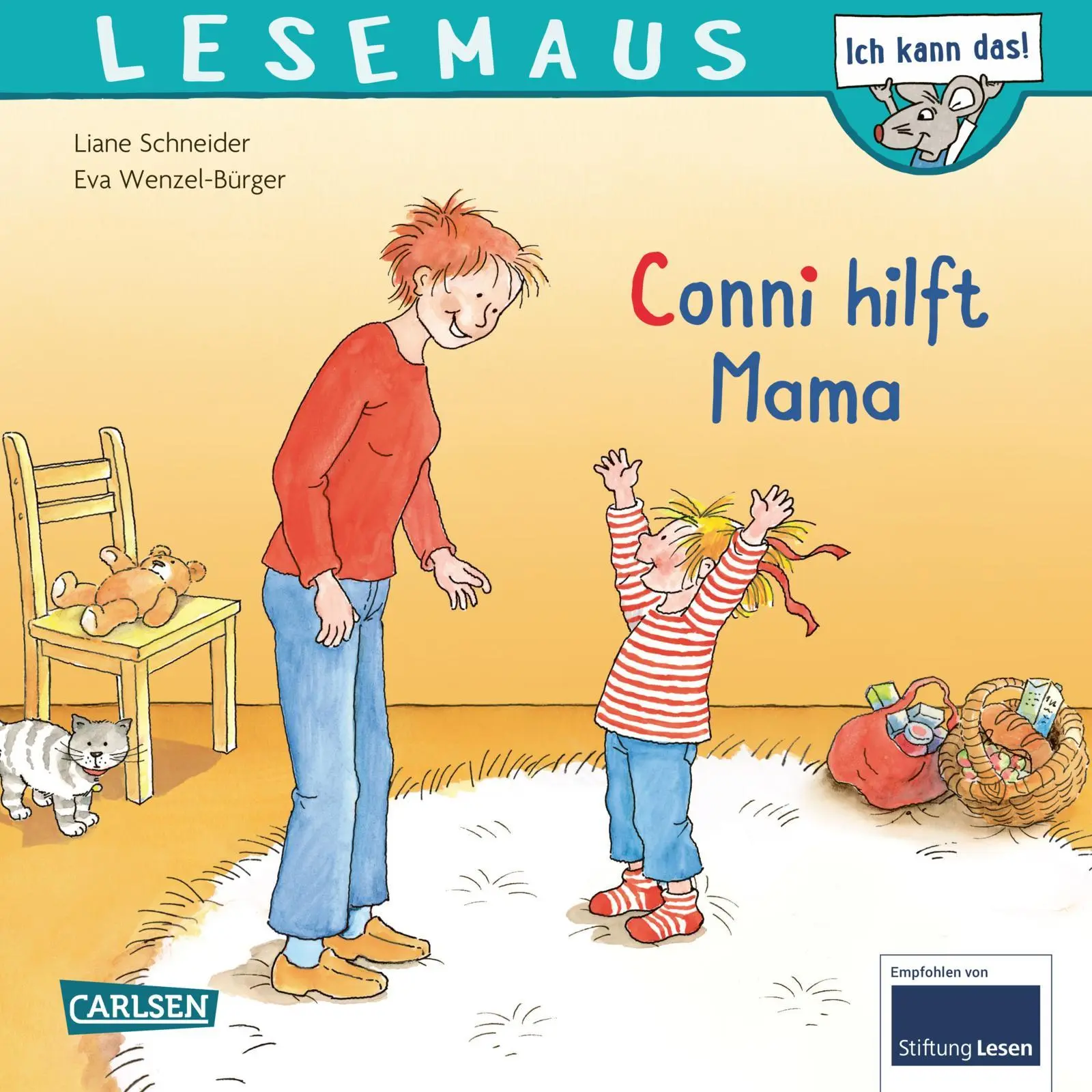 Cover: 9783551089526 | Conni hilft Mama | Liane Schneider | Broschüre | Lesemaus | 24 S.