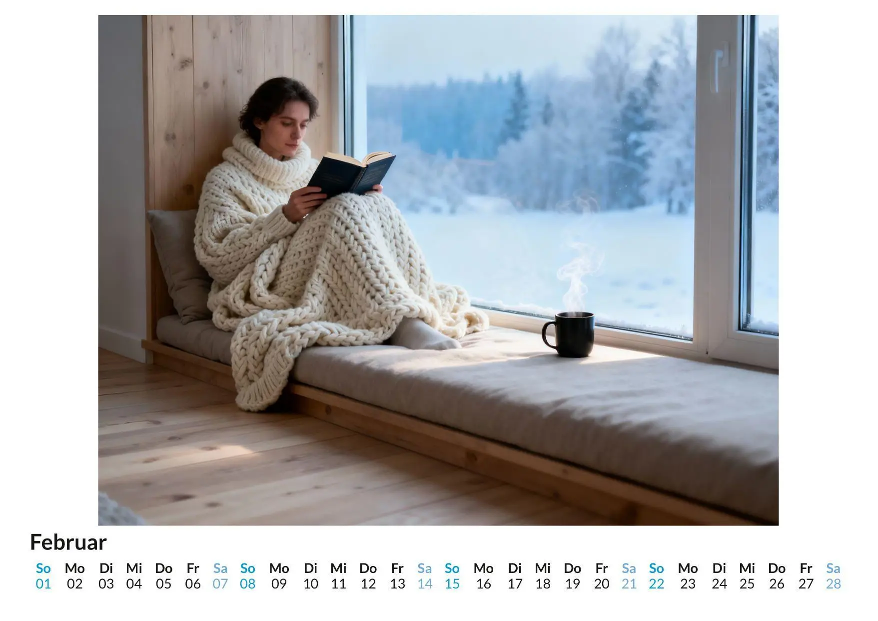 Bild: 9783695329526 | Skandinavische Hygge-Momente | Julia König | Kalender | Deutsch | 2026