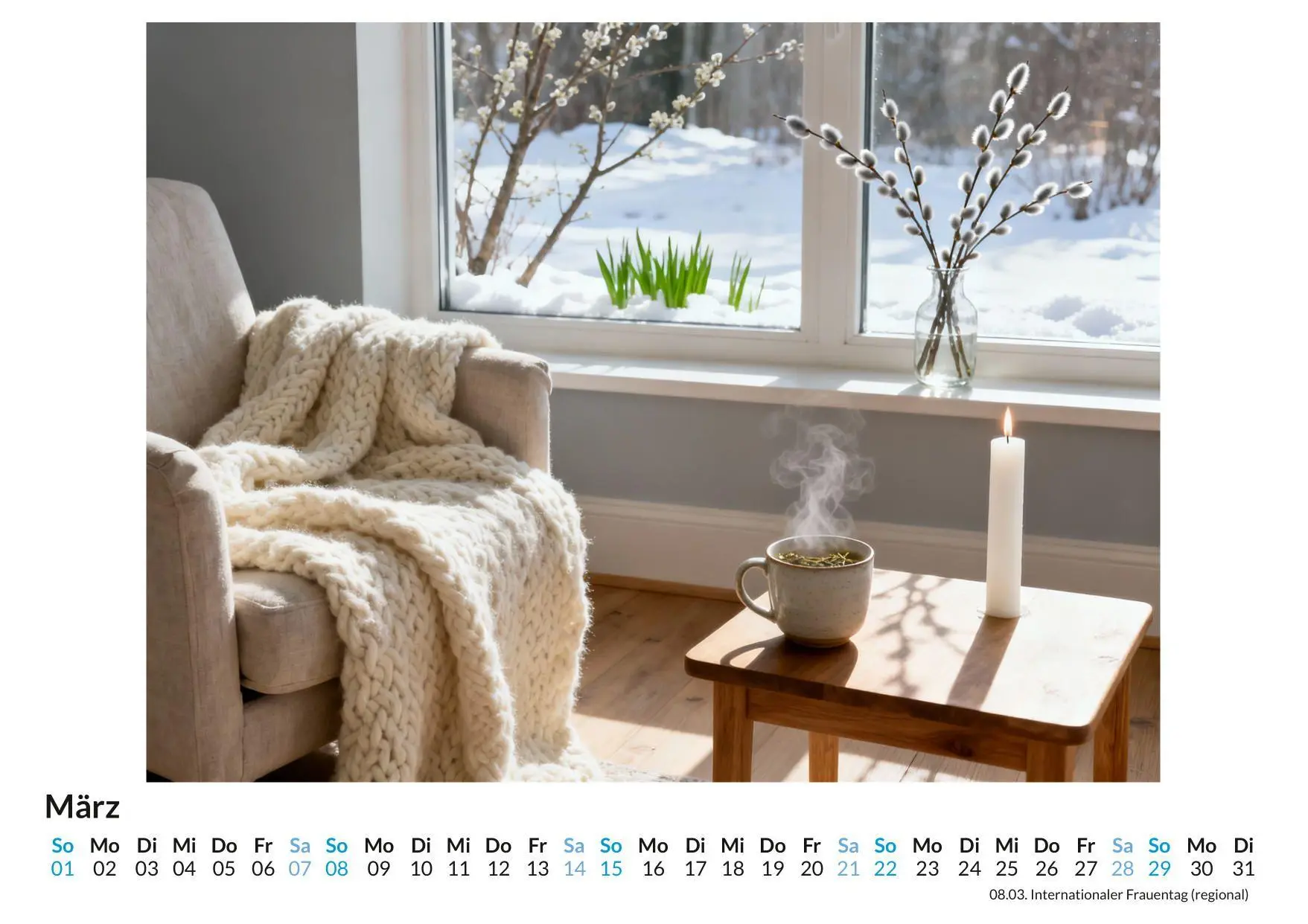 Bild: 9783695329526 | Skandinavische Hygge-Momente | Julia König | Kalender | Deutsch | 2026