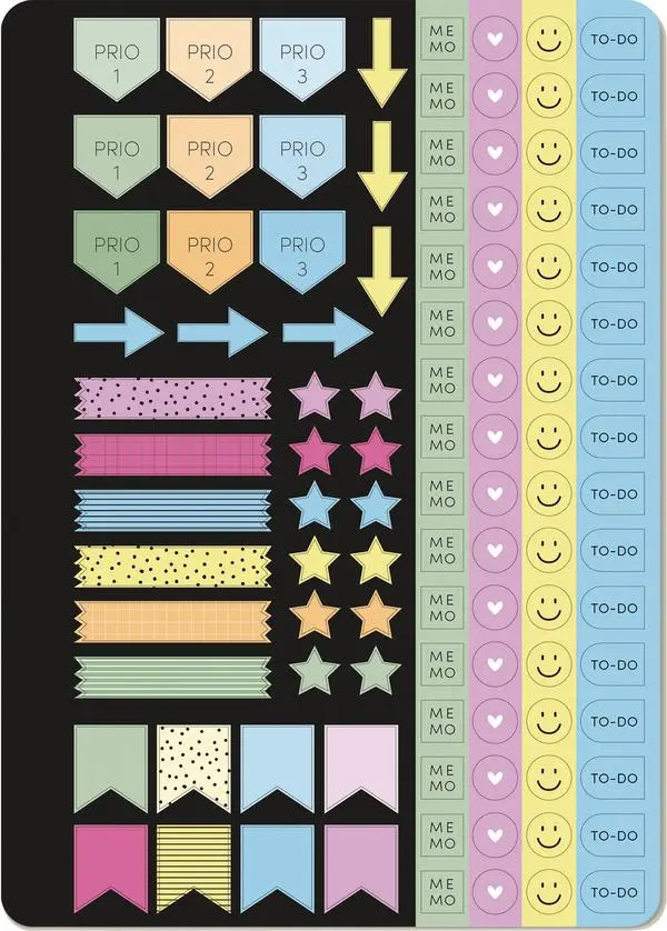 Bild: 9783731889526 | Notizblock Smile | Verlag Korsch | Notizbuch | 80 S. | Deutsch | 2025