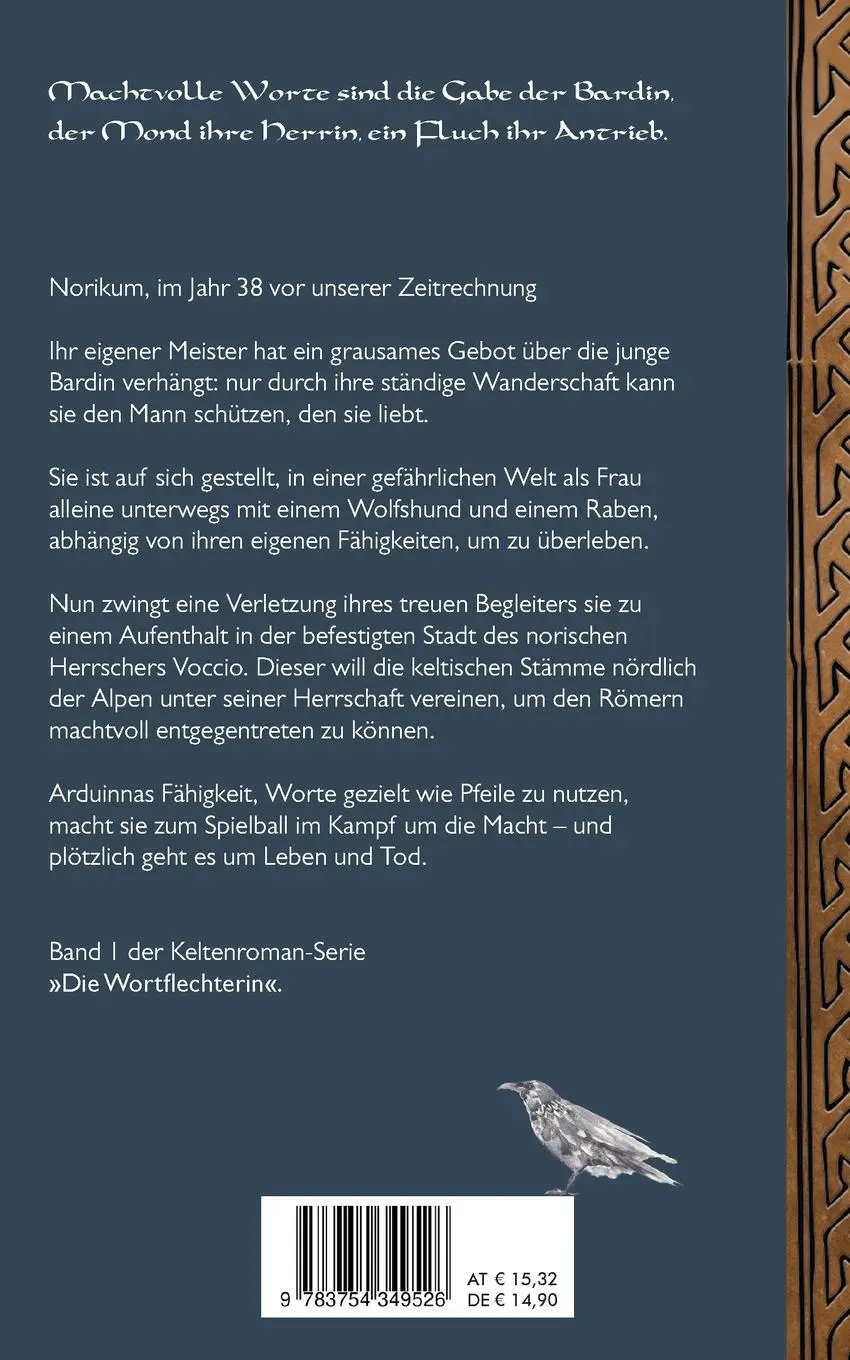 Rückseite: 9783754349526 | Die Wahl des Hochkönigs | Keltenroman | Marion Wiesler | Taschenbuch
