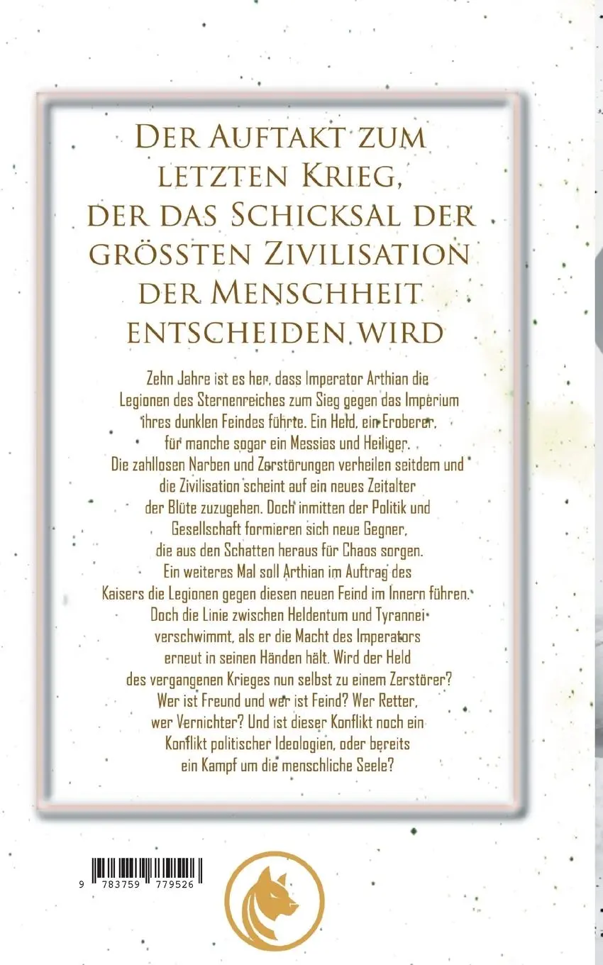 Rückseite: 9783759779526 | Götterdämmerung - Lichtbringer | Epische Space Opera | Ryan Skye