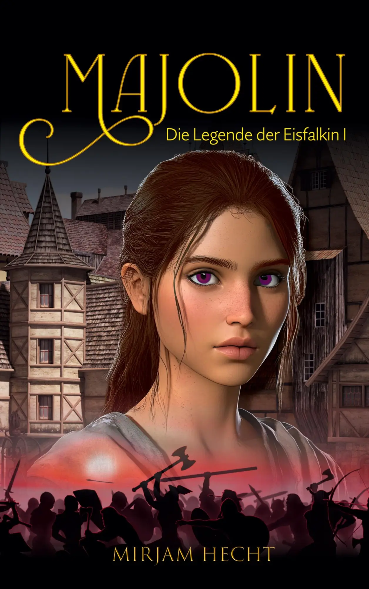 Cover: 9783842389526 | Majolin | Die Legender der Eisfalkin 1 | Mirjam Hecht | Taschenbuch