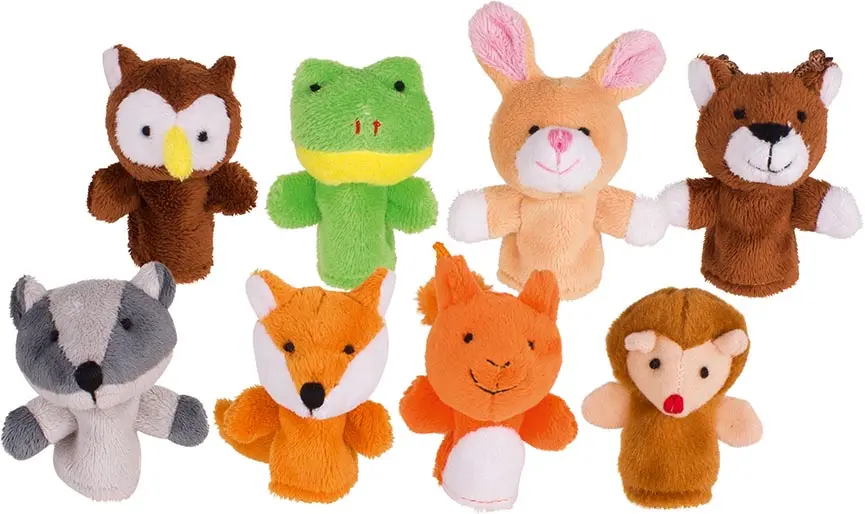 Cover: 4013594509626 | Goki 50962 - Fingerpuppenset Waldtiere, 8er Set | 50962 | 2009
