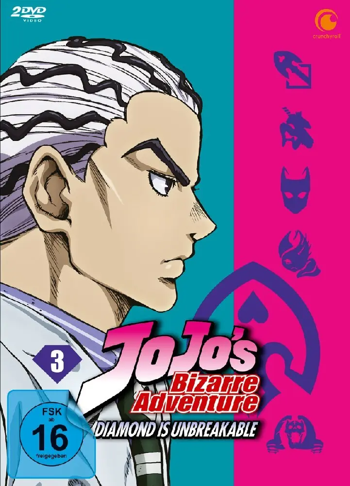 JoJo's Bizarre Adventure: Diamond Is Unbreakable.Staffel.3.3,2 DVD
