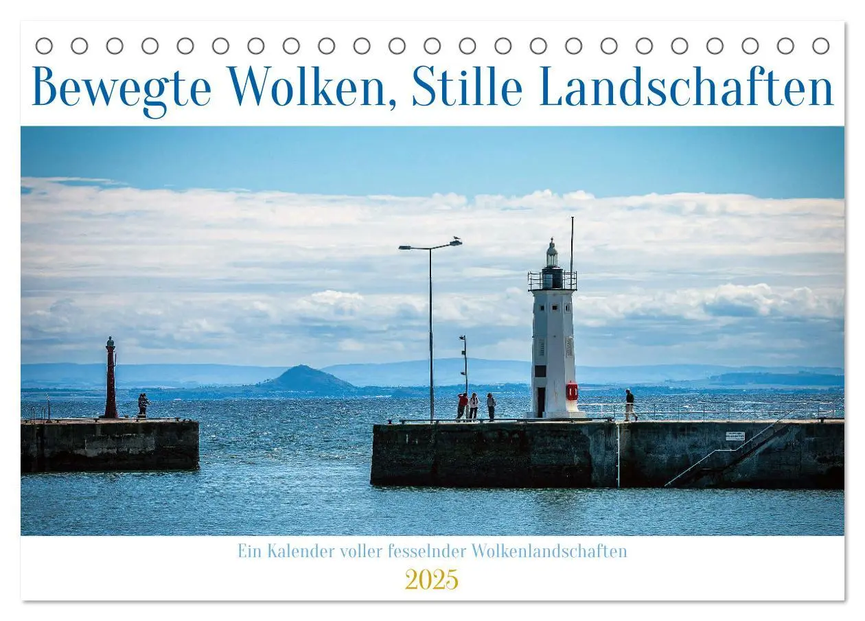 Cover: 9783383849626 | Bewegte Wolken, Stille Landschaften (Tischkalender 2025 DIN A5...