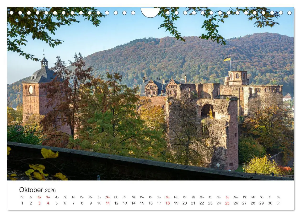 Bild: 9783457269626 | Heidelberg im Fokus (Wandkalender 2026 DIN A4 quer), CALVENDO...