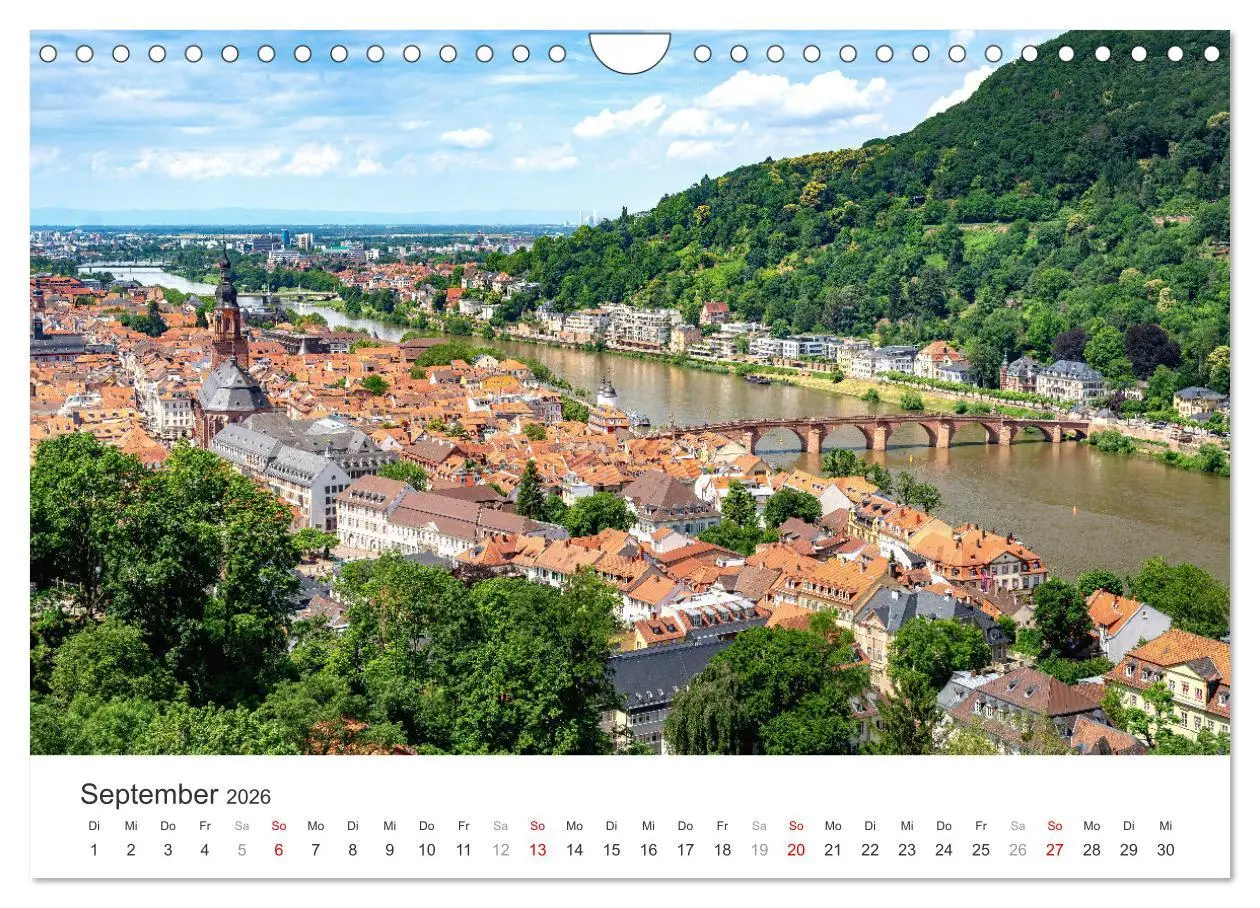 Bild: 9783457269626 | Heidelberg im Fokus (Wandkalender 2026 DIN A4 quer), CALVENDO...