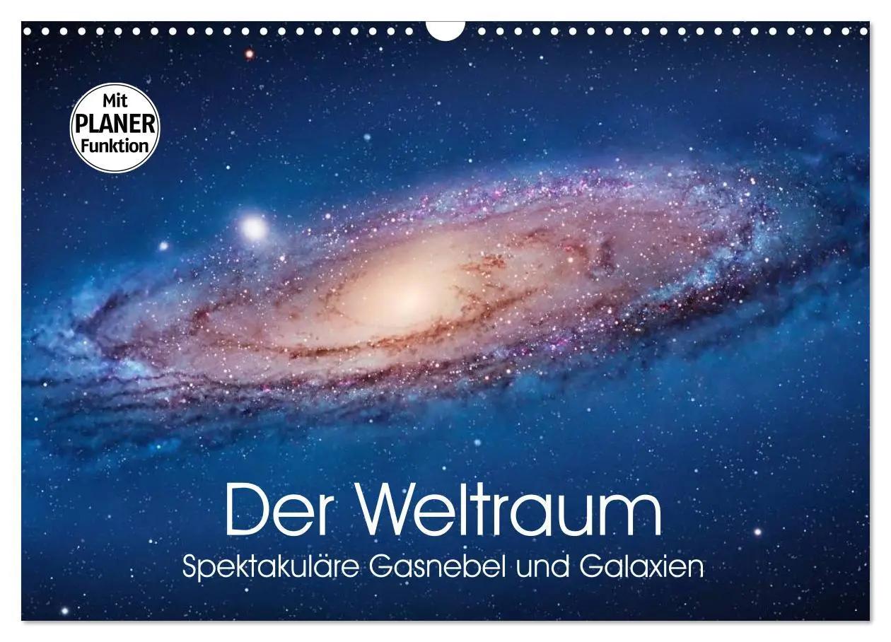 Cover: 9783457959626 | Der Weltraum. Spektakuläre Gasnebel und Galaxien (Wandkalender 2026...