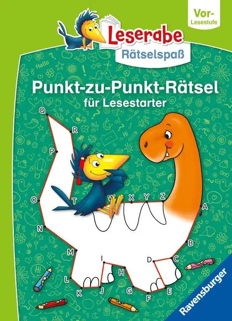 Cover: 9783473489626 | Leserabe - Rätselspaß - Punkt-zu-Punkt-Rätsel für Lesestarter...