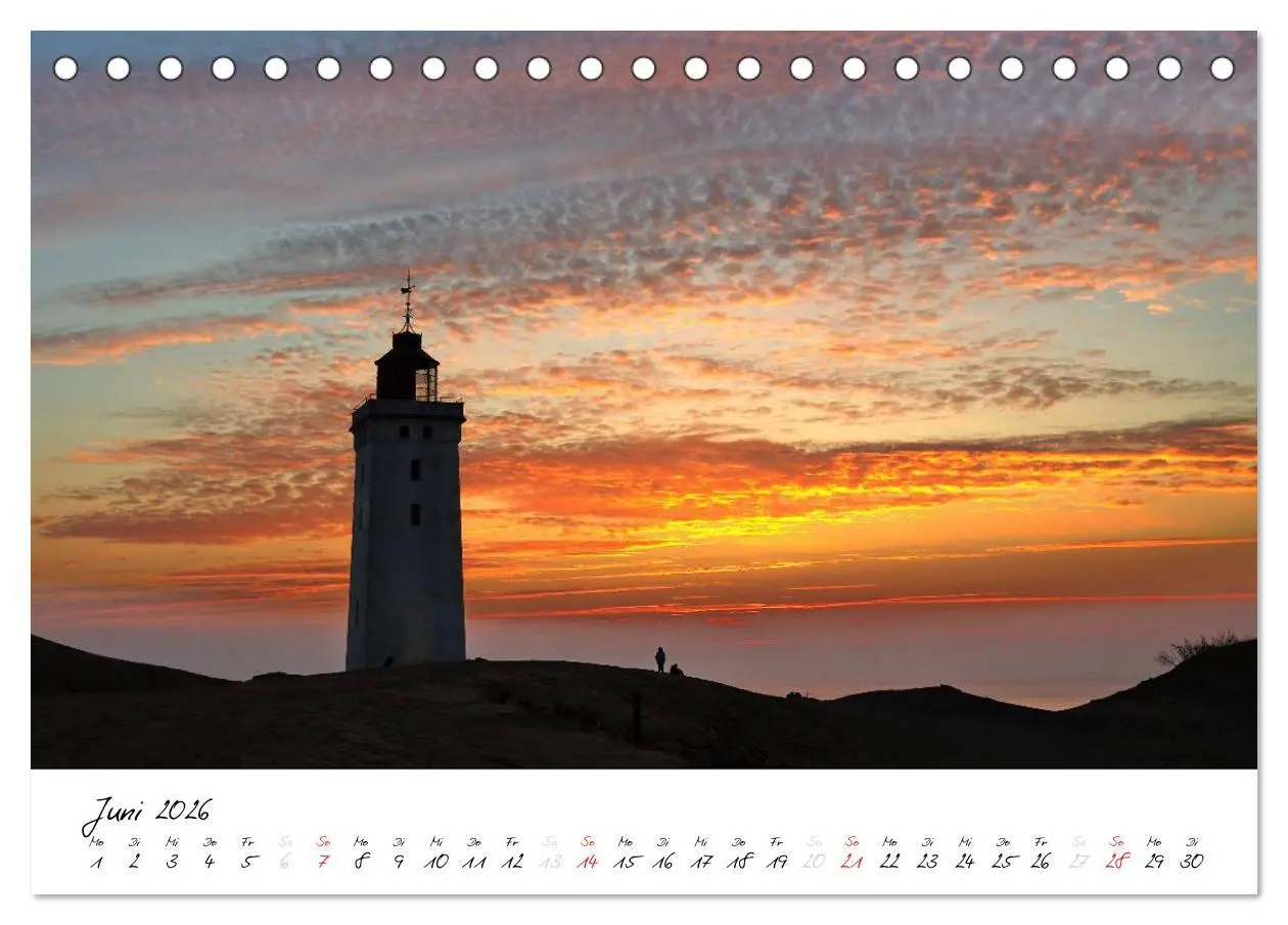 Bild: 9783516119626 | Leuchttürme PUR (Tischkalender 2026 DIN A5 quer), CALVENDO...