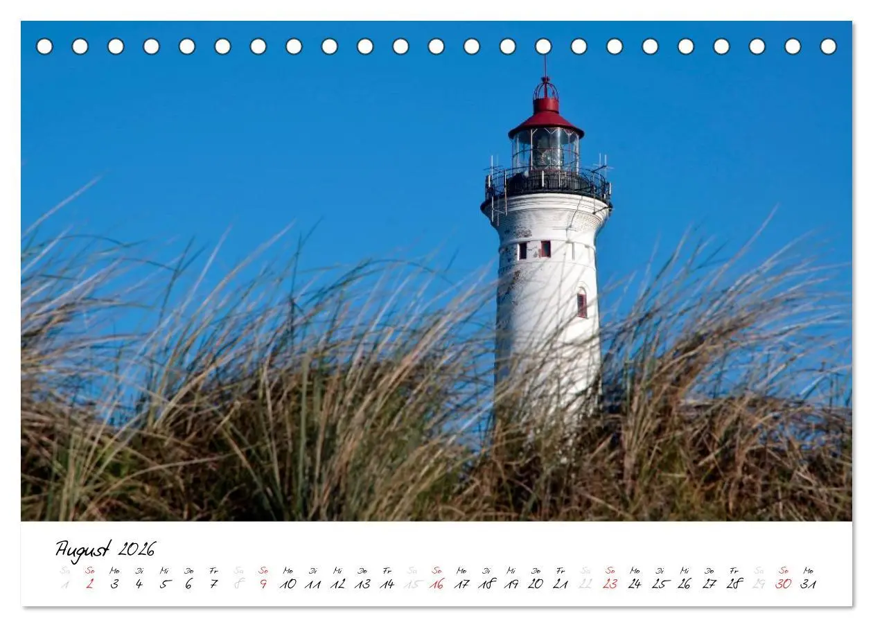 Bild: 9783516119626 | Leuchttürme PUR (Tischkalender 2026 DIN A5 quer), CALVENDO...