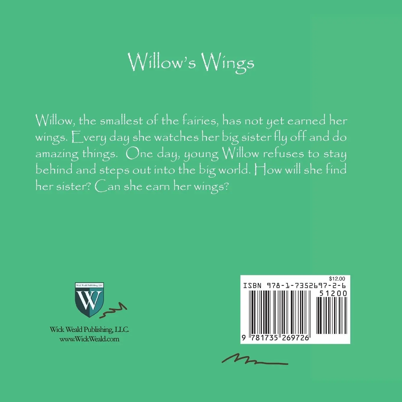Rückseite: 9781735269726 | Willow's Wings | Daniel Ruefman | Taschenbuch | Englisch | 2022