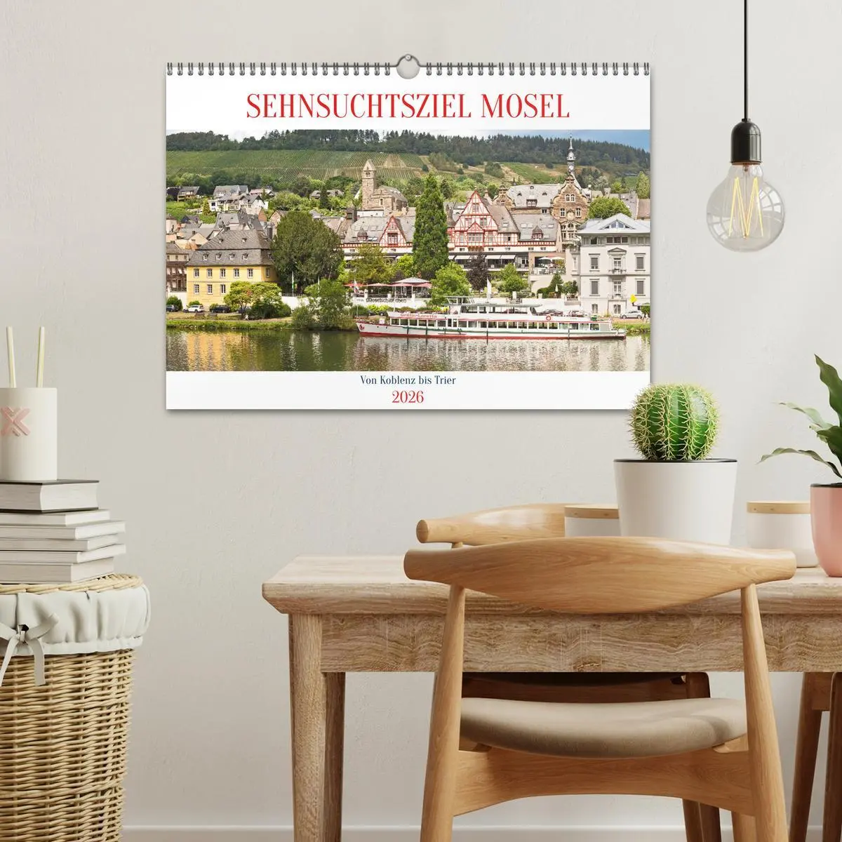 Bild: 9783457569726 | Sehnsuchtsziel Mosel (Wandkalender 2026 DIN A3 quer), CALVENDO...