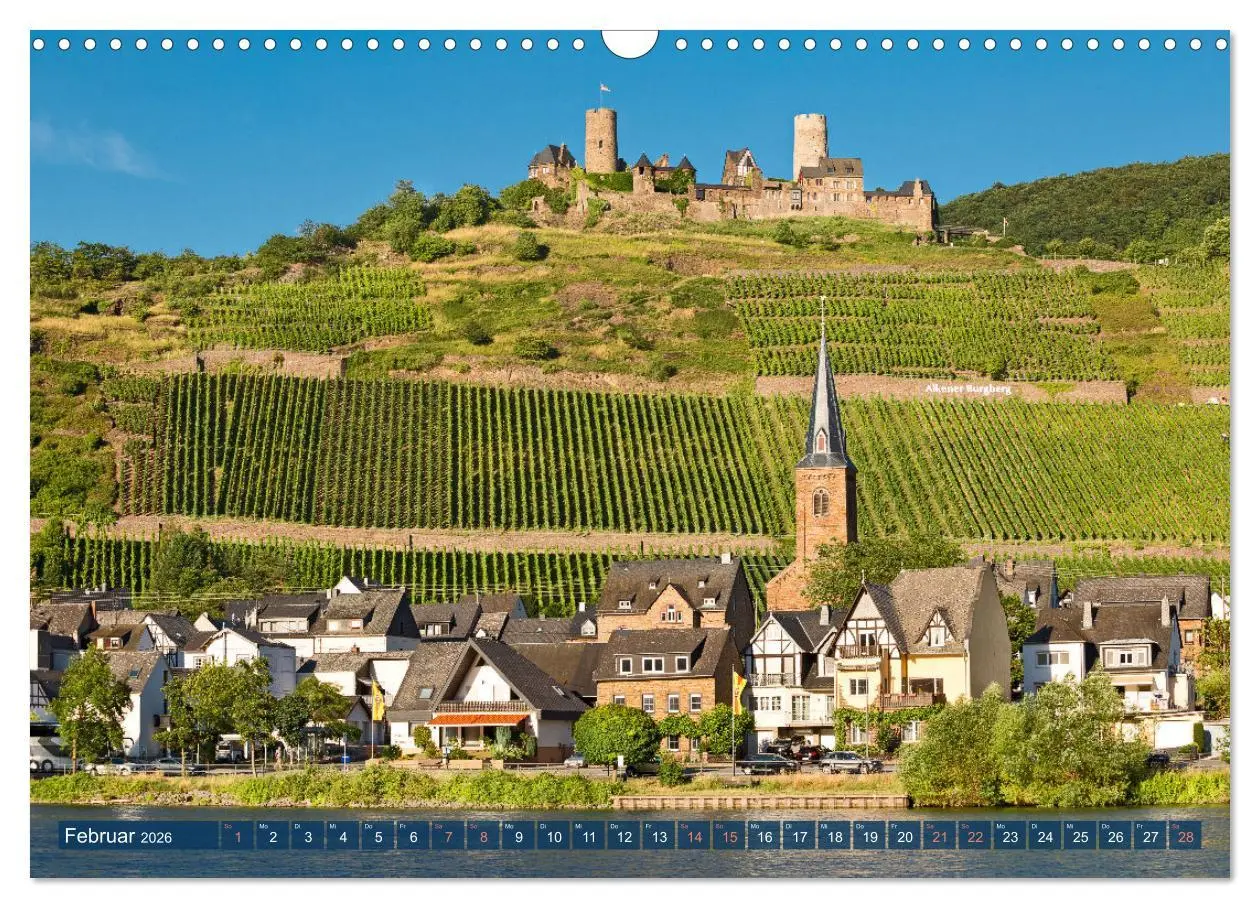 Bild: 9783457569726 | Sehnsuchtsziel Mosel (Wandkalender 2026 DIN A3 quer), CALVENDO...