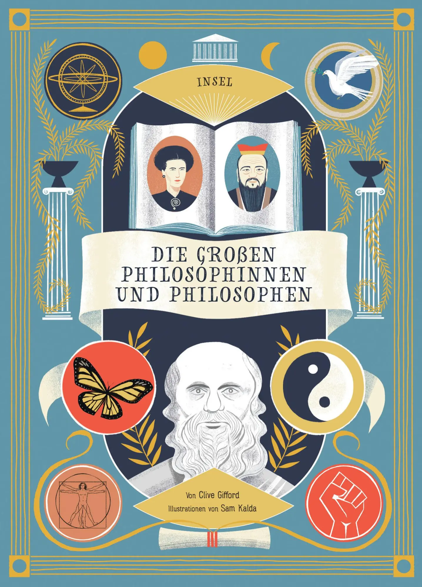 Cover: 9783458179726 | Die großen Philosophinnen und Philosophen | Clive Gifford | Buch
