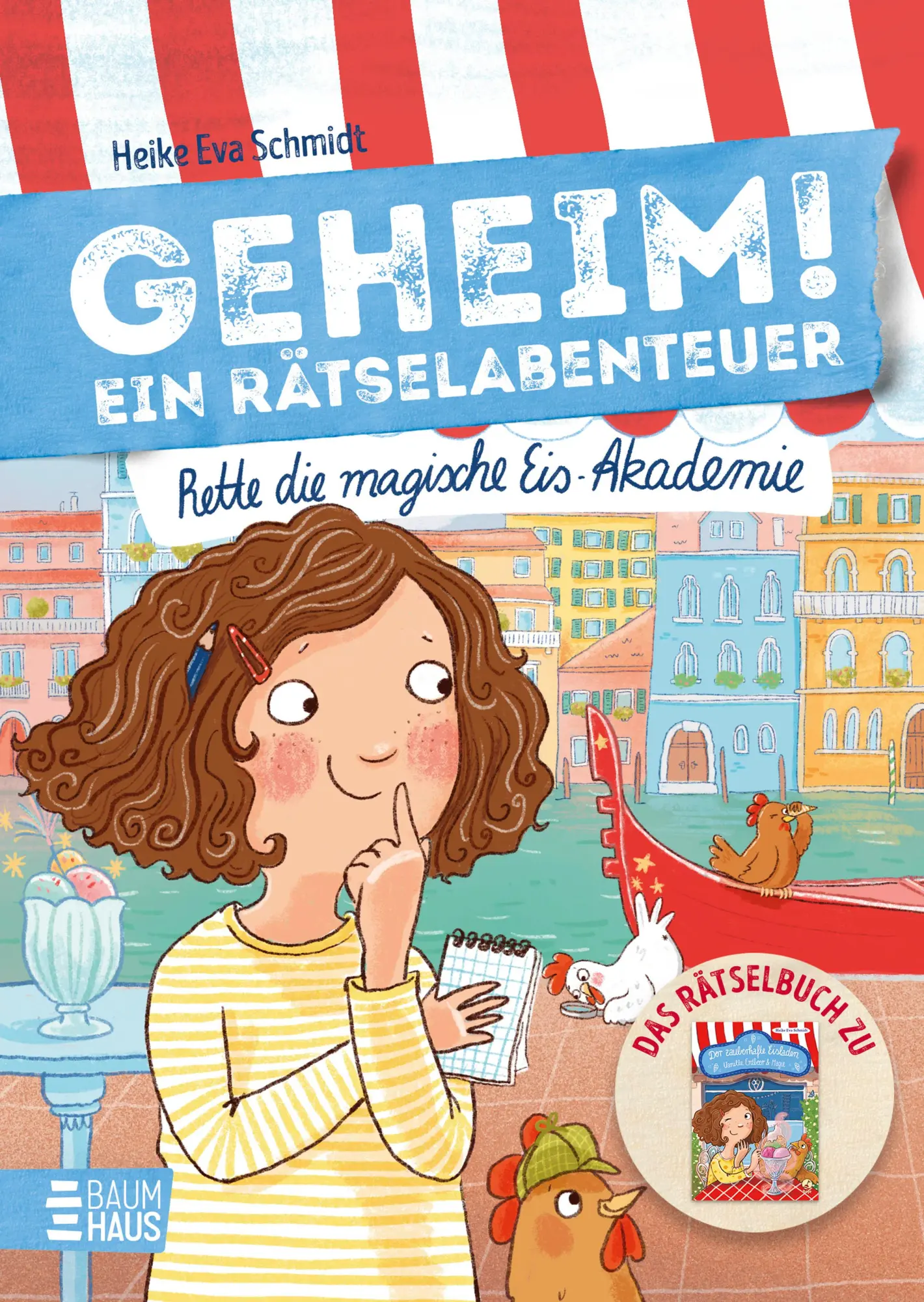 Cover: 9783833909726 | Geheim! Ein Rätselabenteuer - Rette die magische Eis-Akademie | Buch